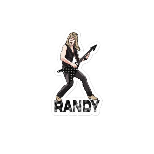 Discover Randy Rhoads Ozzy Osborne Heavy Metal stickers