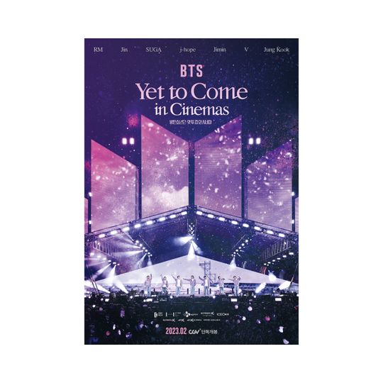 Discover BTS Yet to Come in Cinemas Movie Poster