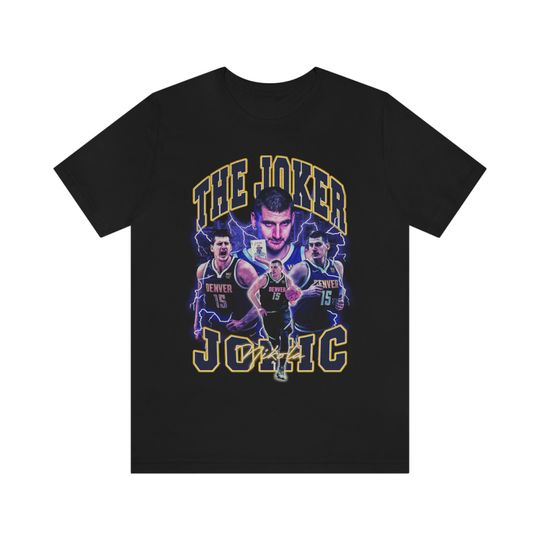 Discover Nikola Jokic  90s Style Vintage Bootleg Tee graphic T shirt , Vintage Inspired 90's Rap  T-Shirt