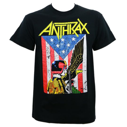 Discover Anthrax Men's Dredd Eagle T-Shirt