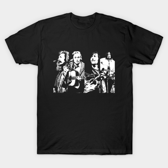 Discover Crosby, Stills, Nash &Young - Crosby Stills Nash Young - T-Shirt