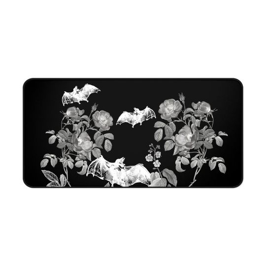 Discover Gothic Bat Desk Mat | Gaming Desk Mat