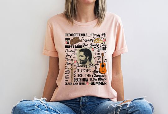 Discover Thomas Rhett Tour 2023 T-Shirt
