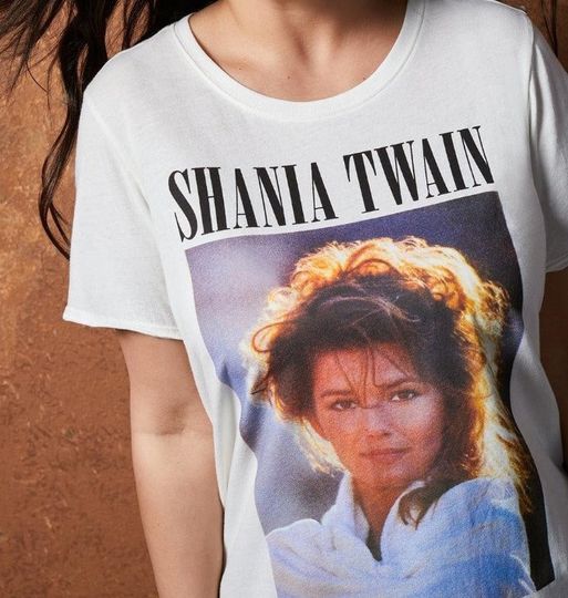 Discover 90s Shania Twain T-Shirt, Shania Twain vintage