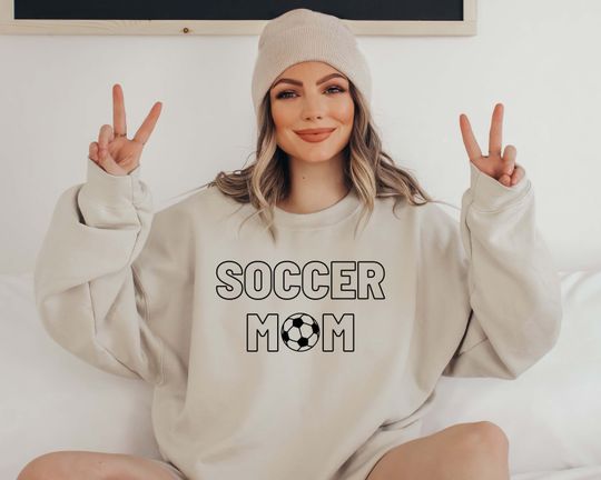 Discover Soccer Mom Sweatshirt, Soccer Sweatshirt