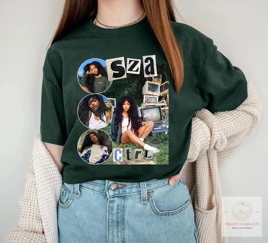 Discover SZA Ctrl Vintage Shirt, Sza Ctrl Album Cover Shirt