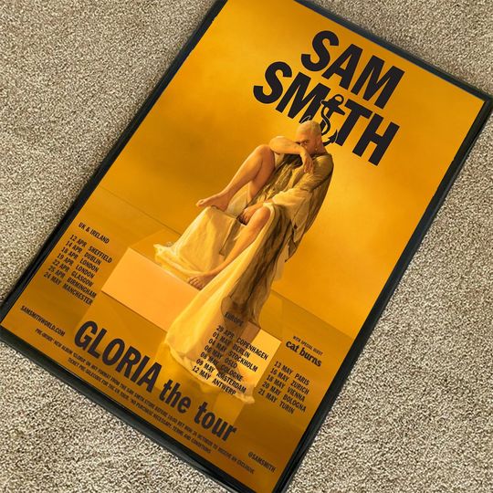 Discover Sam Smith 2023 Tour Poster, Sam Smith 2023 Poster