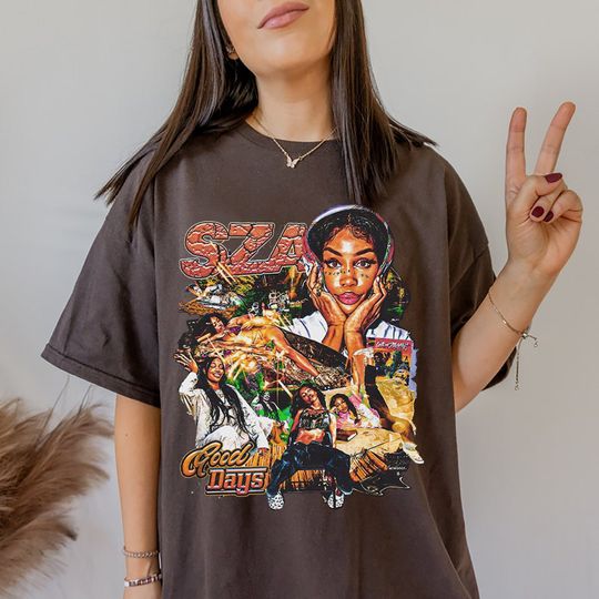Discover SZA Vintage Printed Graphic Tee Collection