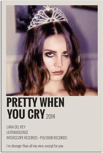 Discover Lana Del Rey Poster, Vintage Poster, Vintage Room Decor