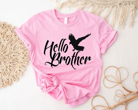 Discover Hello Brother Shirt, Vampire Diaries Tshirt, Team Damon, Team Stefan
