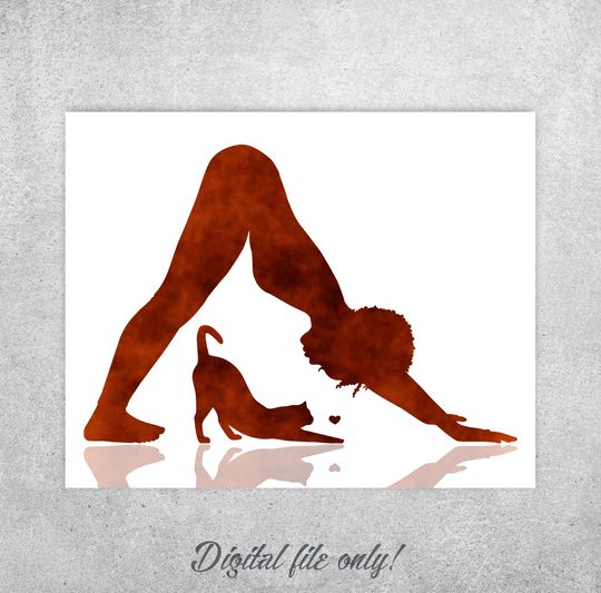 Discover Yoga Wall Art Poster