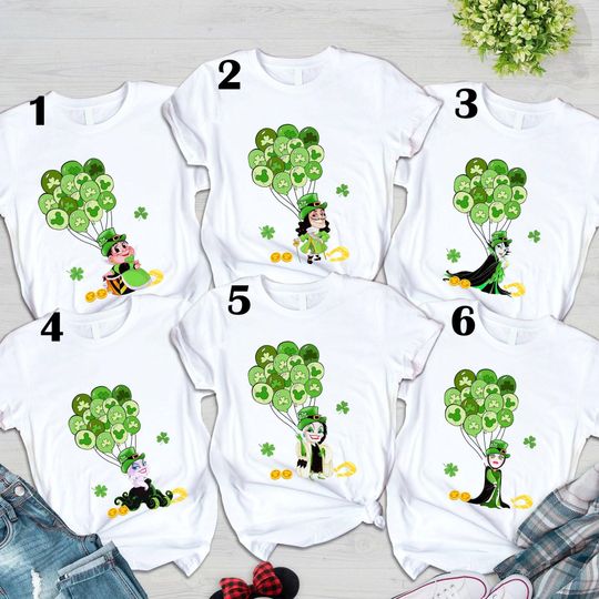 Discover St. Patrick Day Villains Shirt Villains Happy St Patrick's Day Shirt