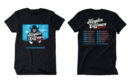 Discover hayden coffman sping tour 2023 shirt hayden coffman