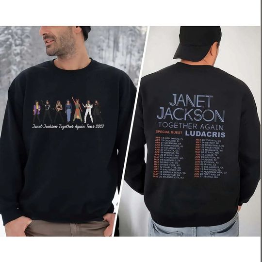 Discover Janet Jackson Together Again Tour 2023 Merchandise