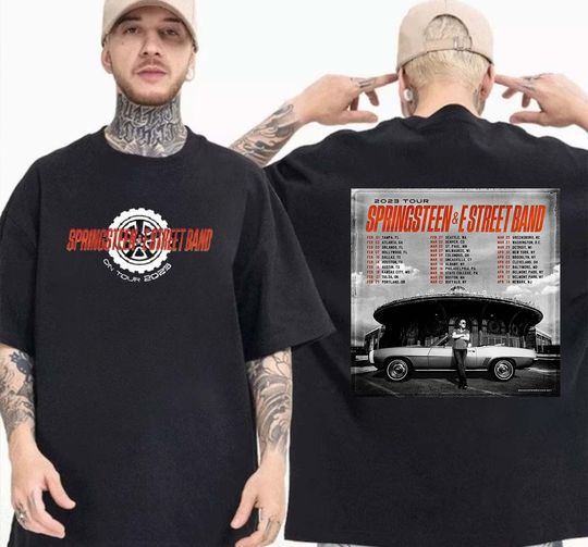 Discover Bruce Springsteen 2023 T-Shirt, Springsteen 2023 Tour T-Shirt