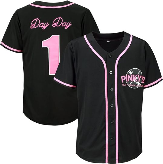 Discover Pinky's Next Friday Movie Baseball Jersey Day Day CD Store Baseball Jerseys