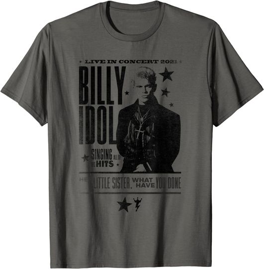 Discover Billy Idol - Live In Concert T-Shirt