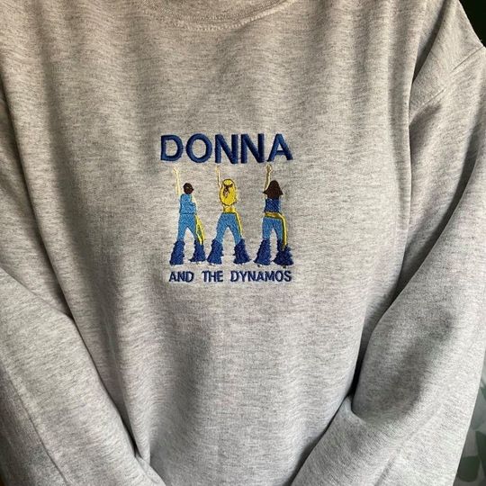 Discover Donna and the Dynamos Embroidered Sweatshirt
