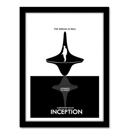 Discover Good Hope Inception Minimal Black  Poster