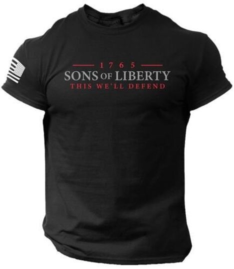 Discover Son Of Liberty, 2nd Amendment distressed 3D T-Shirt