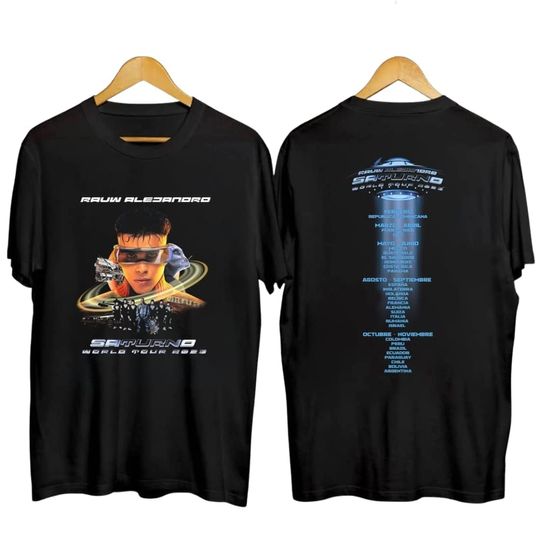 Discover Rauw Alejandro 2023 Tour Shirt