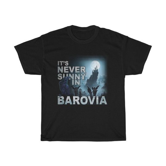 Discover It's never sunny in Barovia T-Shirt