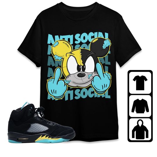 Discover Jordan 5 Aqua Unisex T-Shirt