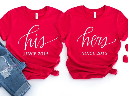 Discover His Hers Shirts, Matching Shirts