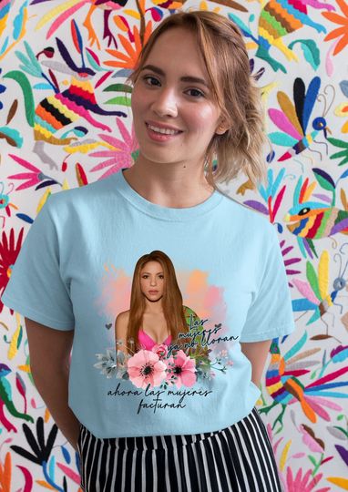 Discover Shakira women no longer cry t-shirt