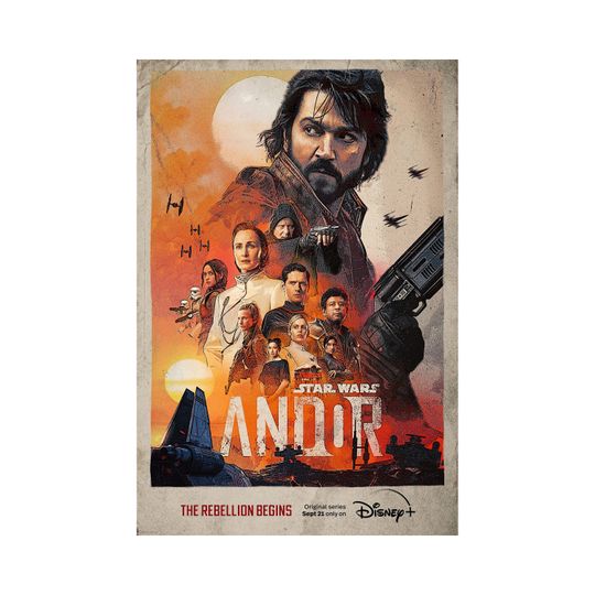 Discover Andor Movie Poster TV Series Quality Glossy Print