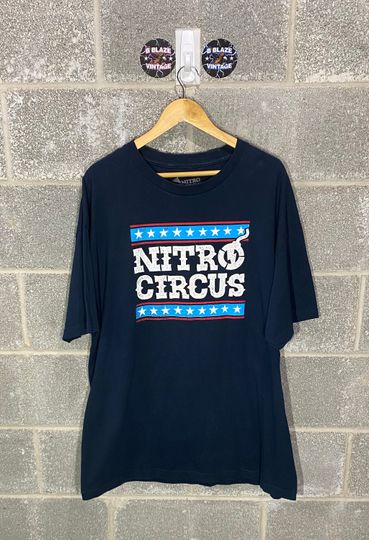 Discover Y2K 2010s Nitro Circus Travis Pastrana Racing Graphic T-Shirt