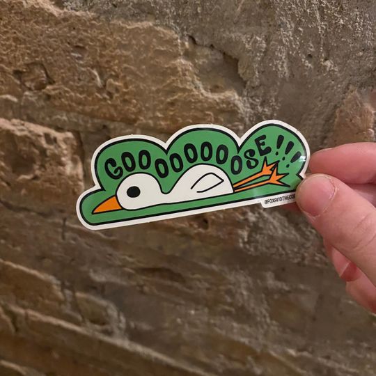 Discover Goose the band cooked goose sticker