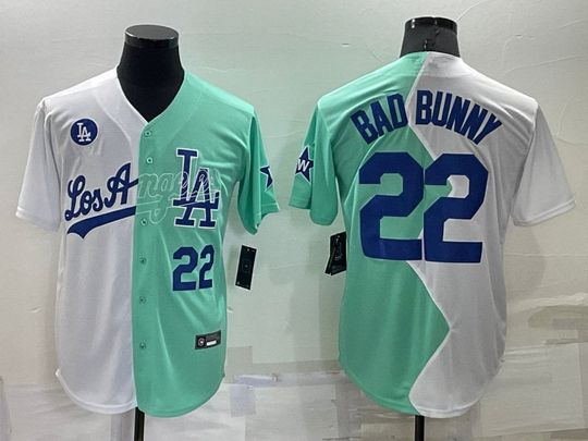 Discover LA Custom Bad Bunny Baseball Jersey