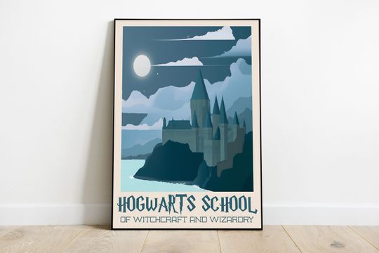 Discover Harry Potter Poster, Hogsmeade Poster