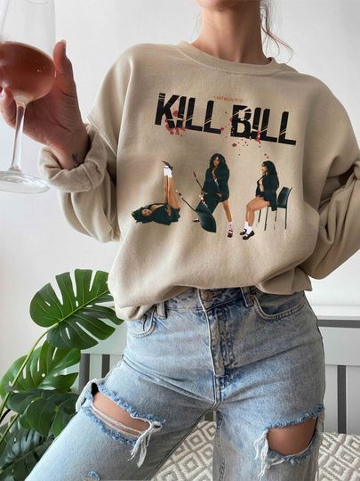 Discover Kill bill S.Z.A  SOS Shirt, SOS Album Cover Sweatshirt