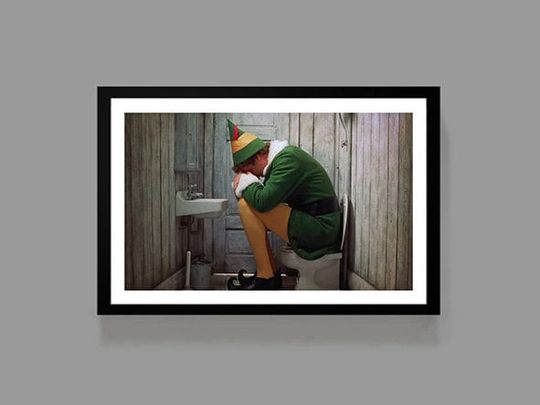Discover Elf Movie Poster Buddy the Elf Print