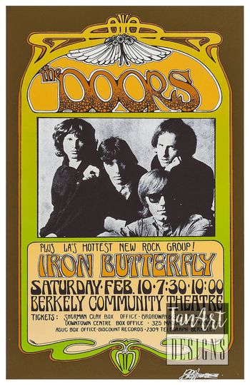 Discover The Doors Berkeley Community Theatre Poster
