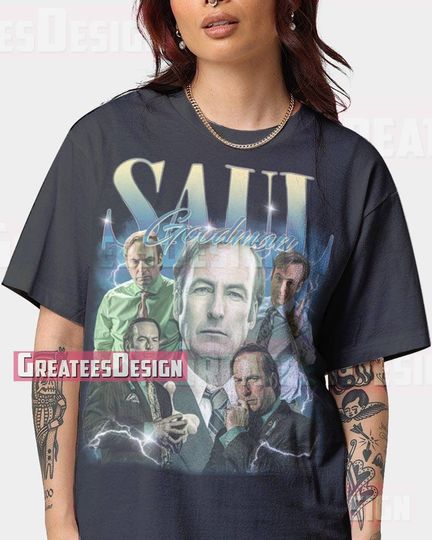 Discover Limited Saul Goodman T-shirt Bob Odenkirk Vintage tshirt