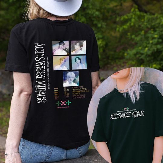 Discover Tomorrow X Together World Tour Tshirt,