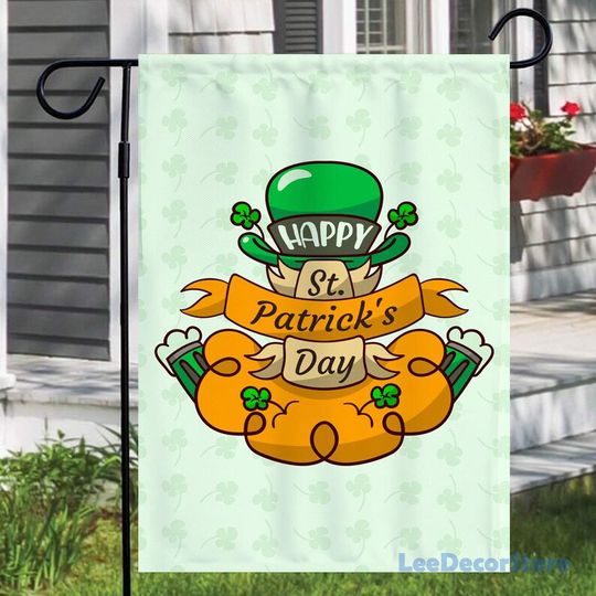 Discover St Patricks Day Garden Flag