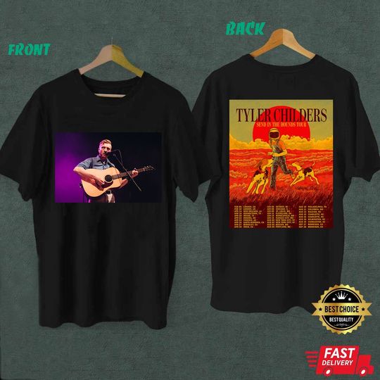 Discover 2023 Tyler Childers Tour T-shirt