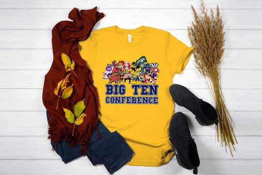 Discover Big Ten Conference T-Shirt