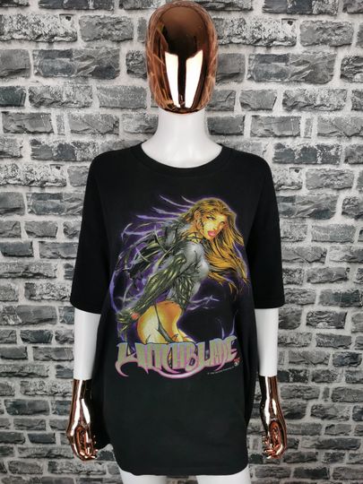 Discover WITCHBLADE 1998 Vintage T-Shirt / Top Cow Anime / Fashion Victim Tag