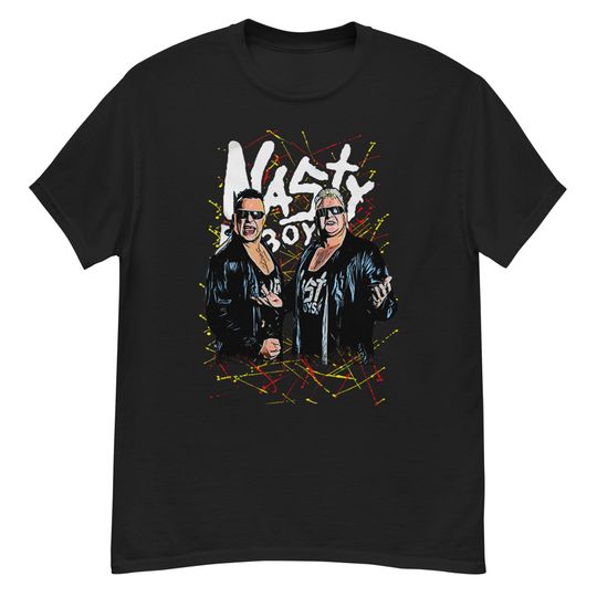 Discover Nasty boys tshirt tag tam wrestling 90s tee