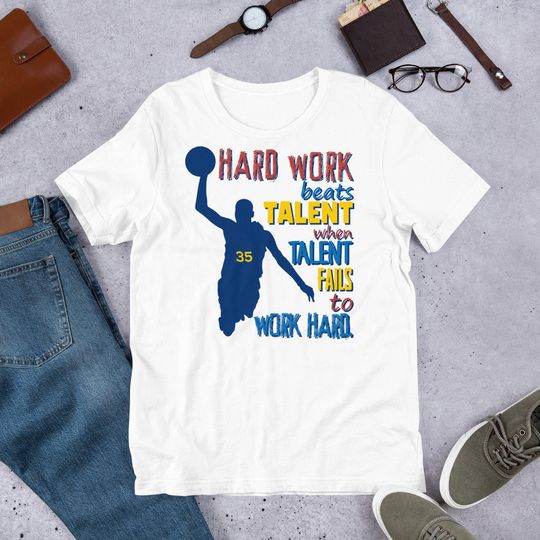 Discover Kevin Durant Hard Work  T-Shirt