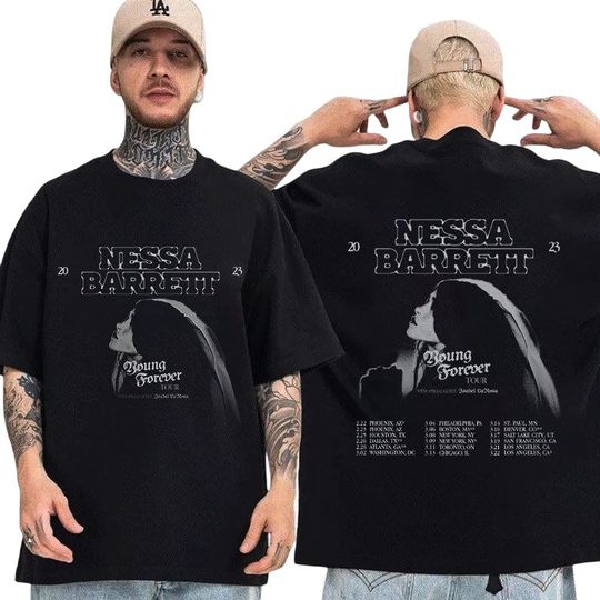 Discover Nessa Barrett Young Forever Tour 2023 Shirt Tour Shirt