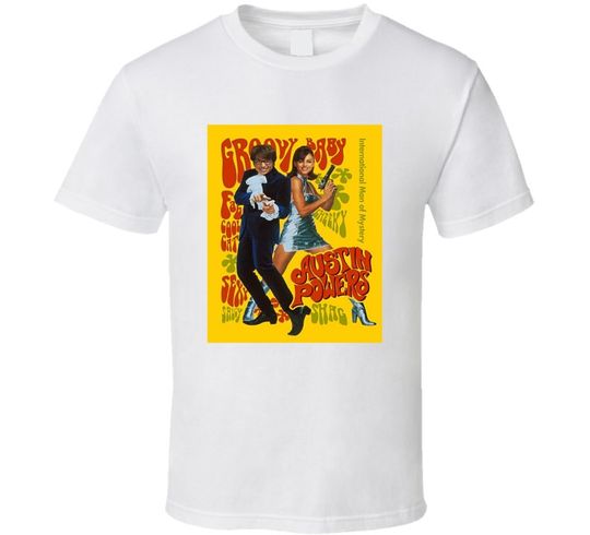Discover Austin Powers International Man Of Mystery Tee Cool Groovy Movie Fan T Shirt