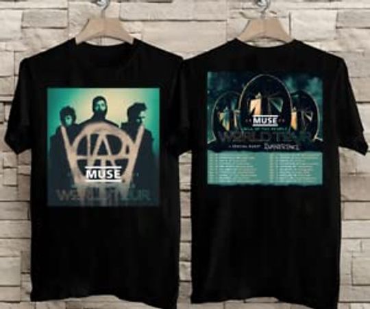 Discover Muse Will Of The People Tour 2023 T-Shirt, Gift for fans of Muse, 2023 Music Tour
