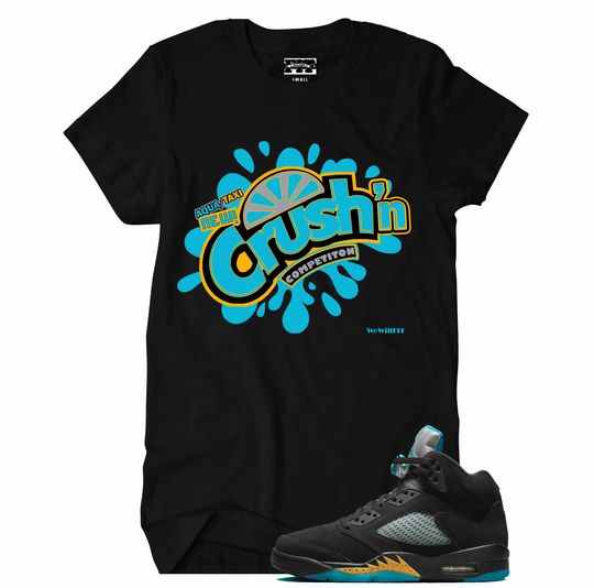 Discover Fitz 4 kickz Shirt to match the Jordan 5 Black Aqua