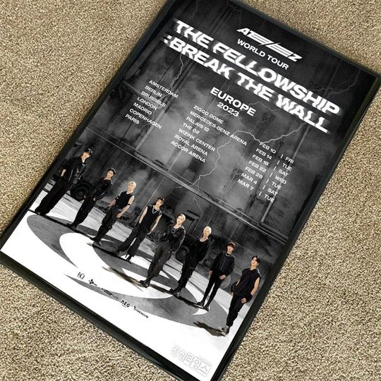 Discover Ateez - 2023 World Tour Poster